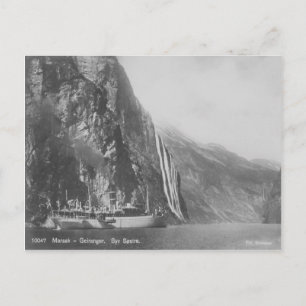 Maraak_Geiranger Syv Sostre Vintage Postcard