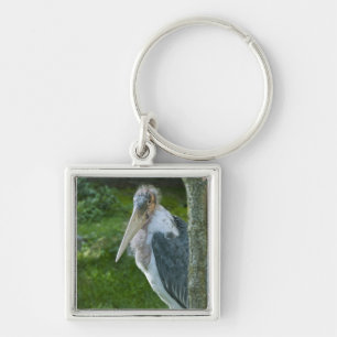 Marabou Keychain