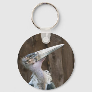 Marabou Stork Keychain