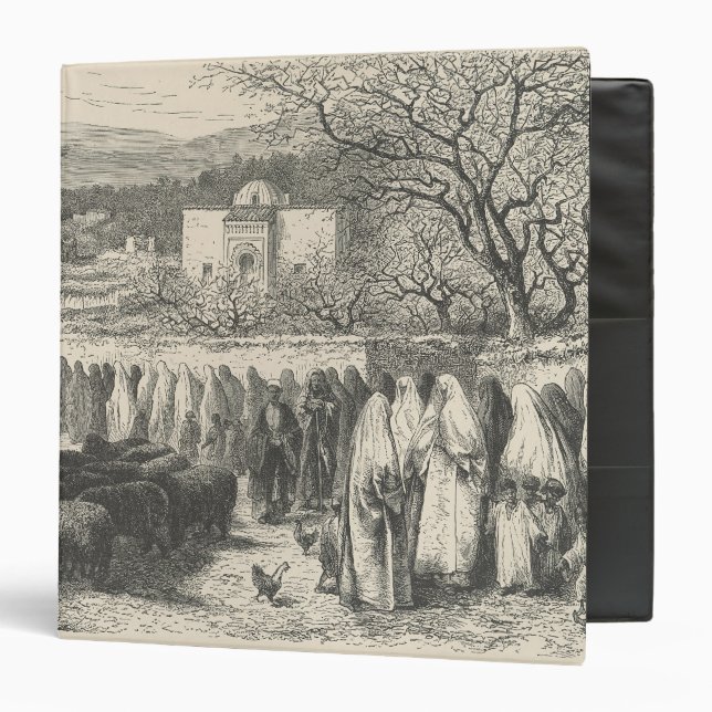 Marabout and Procession: Tlemcen Binder (Front/Inside)
