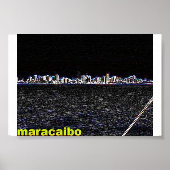 maracaibo @ night poster (Front)