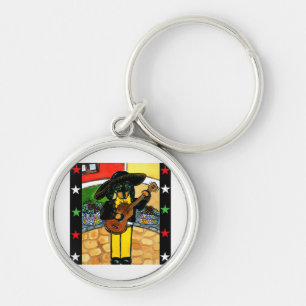 Marachi Doxie Keychain