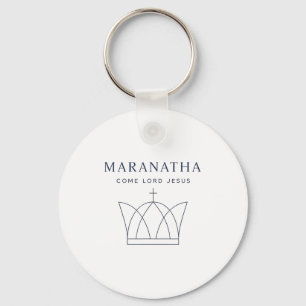Maranatha Christian Modern Minimalist Keychain