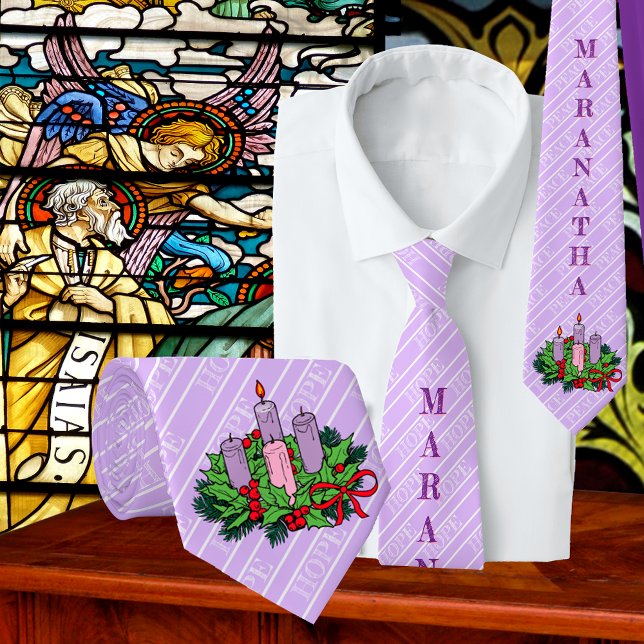 Maranatha Cravate #1 de 4 pour l'Avent (1ère semai (Créateur téléchargé)