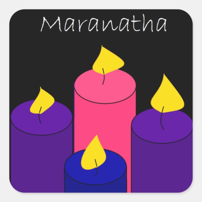 MARANATHA Stickers (Front)
