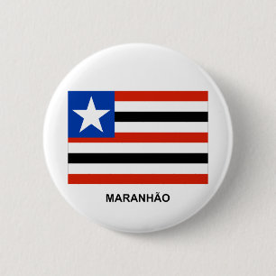 Maranhão, Brazil Flag 2 Inch Round Button