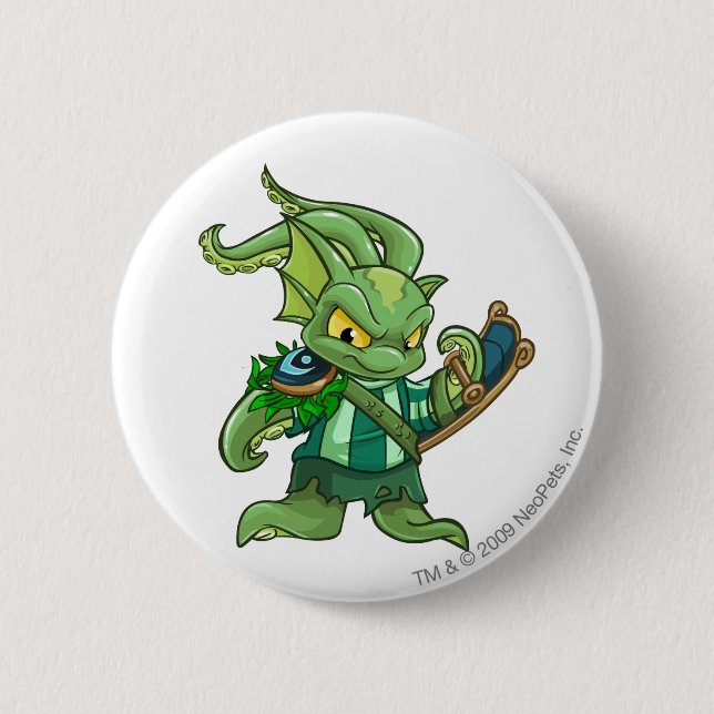 Maraqua Team Captain 2 Inch Round Button (Front)