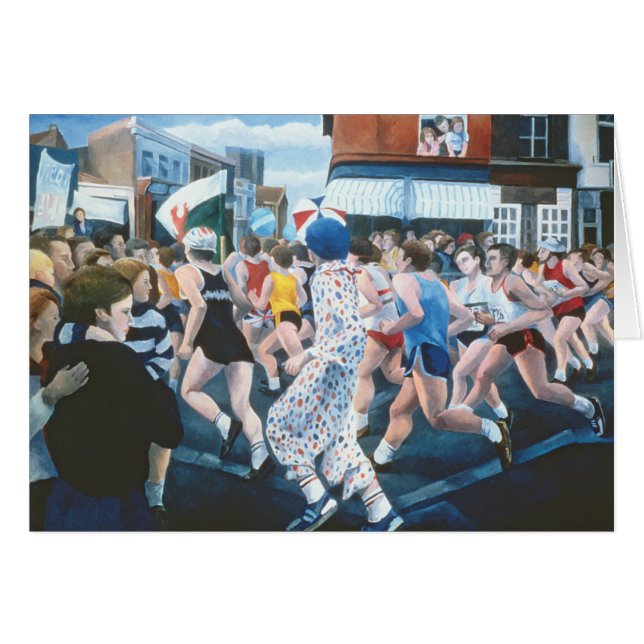 Marathon 1996 de Londres (Devant horizontal)