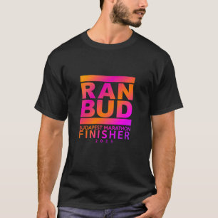 Marathon Budapest 2025 Finisher T-Shirt