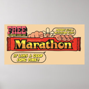 Marathon Candy Bar Poster