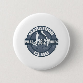 Marathon Club 2 Inch Round Button