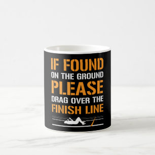 Marathon Design For Runners And Joggers Coffee Mug