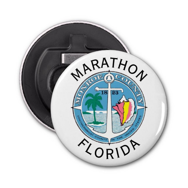 Marathon - Florida Keys Bottle Opener (Front)