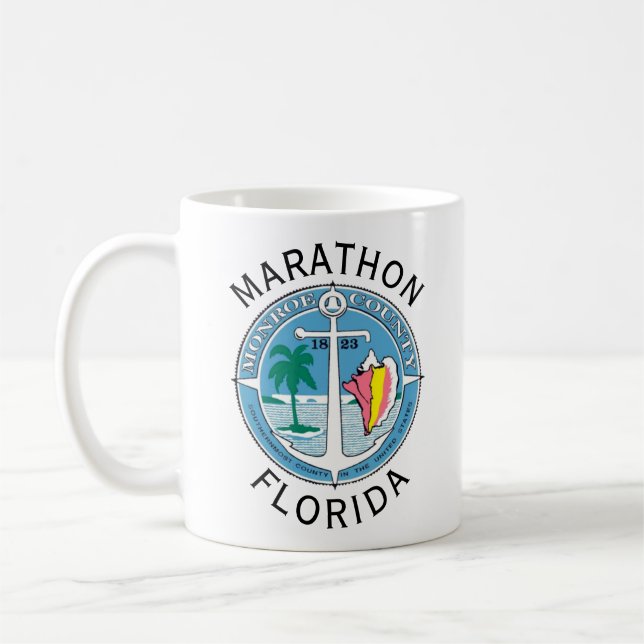Marathon - Florida Keys Coffee Mug (Left)