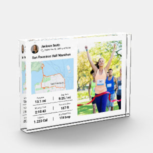 Marathon   Half Marathon Best Runner Photo Gift 