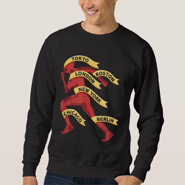 Marathon Majors   Marathon Runner 26.2 Shirt (Front)