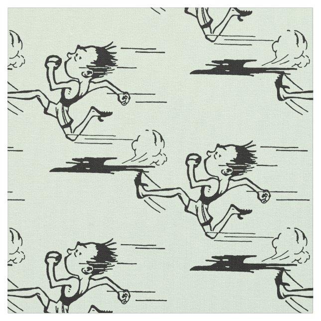 Marathon Runner Fabric (Close Up)