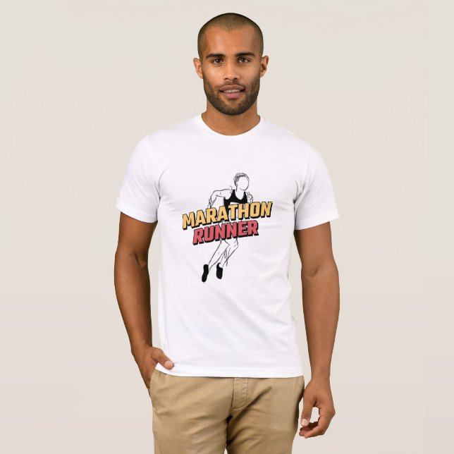 Marathon Runner | Running Lover T-Shirt (Front Full)