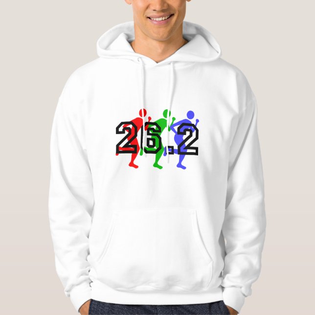 Marathon runners hoodie (Front)