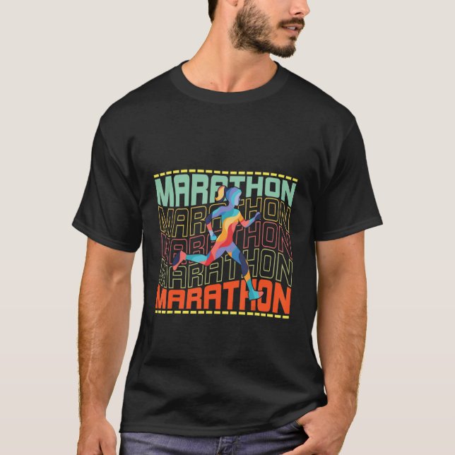 Marathon Running T-Shirt (Front)