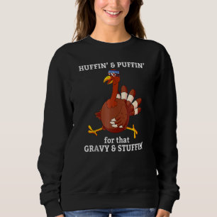 Marathon Running Turkey Trot Group Team Turkey Sweatshirt
