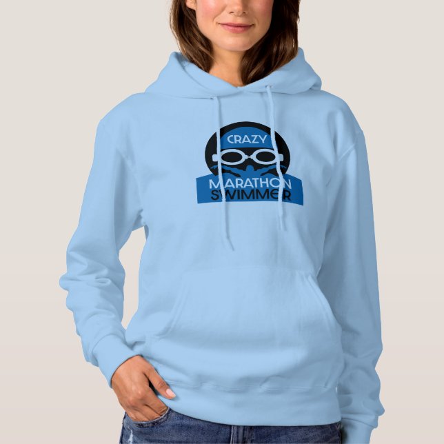 Marathon Swimmer Hoodie (Front)