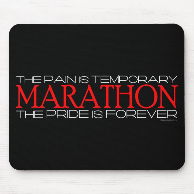 Marathon - The Pride is Forever Mouse Pad (Front)