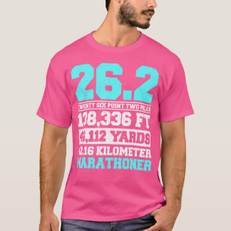 Marathoner Marathon Runner Running Shoes Foot Race T-Shirt