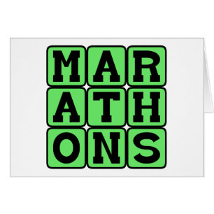 Marathons, Runner's Accomplishment