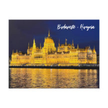 Maravilhosa Budapeste durante a noite