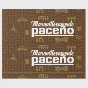 Maravillosamente paceño wrapping paper