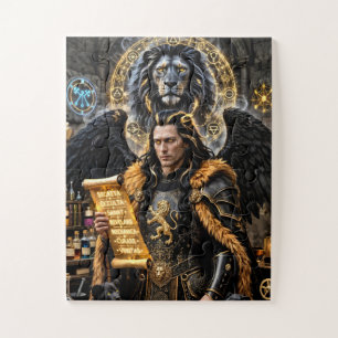  Marbas: Demon of Healing and Knowledge Jigsaw Puzzle