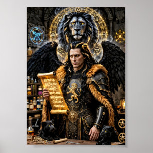  Marbas: Demon of Healing and Knowledge Poster