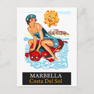 Marbella, Costa Del Sol, Spain Postcard