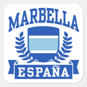 Marbella Espana Square Sticker