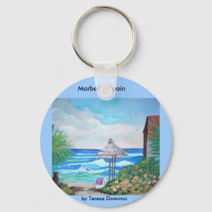 Marbella, Spain Keychain