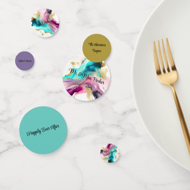 Marble Abstract Confetti (Group)