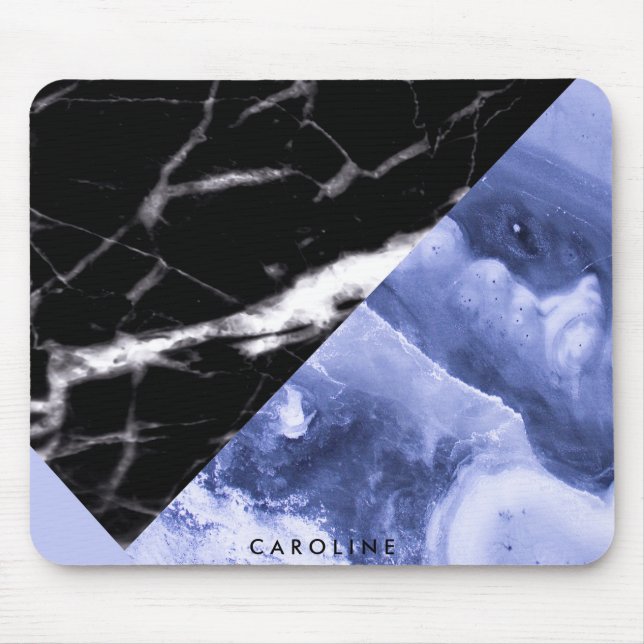 Marble Abstract Pattern Mouse Pad (Front)