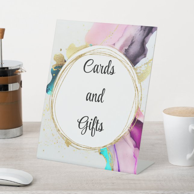 Marble Abstract Sign (In SItu)