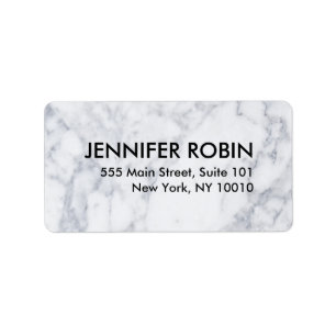 Marble Address Label