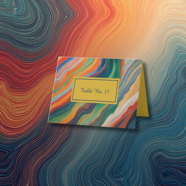 marble african destination wedding table numbers (Creator Uploaded)