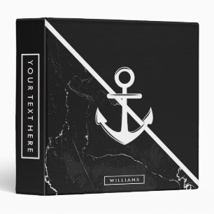 Marble & Anchor Binder