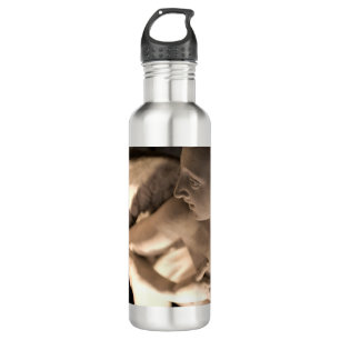 Marble Angel Sculpture Art Print 710 Ml Water Bottle