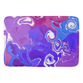 Marble Art bathroom mat & rug.