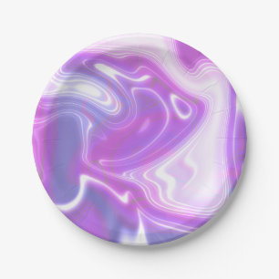Marble art fun minx nail wraps paper plate