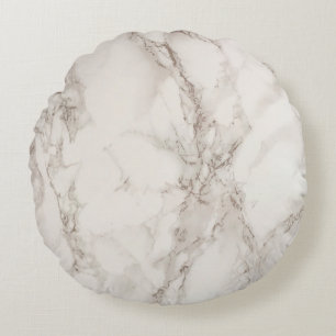 Marble background backdrop round pillow