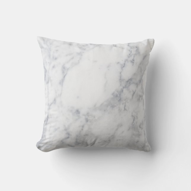 Marble Background Throw Pillow (Front)