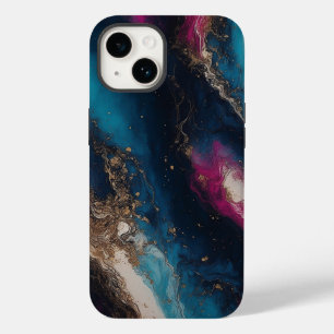 Marble blue black  Case-Mate iPhone 14 case