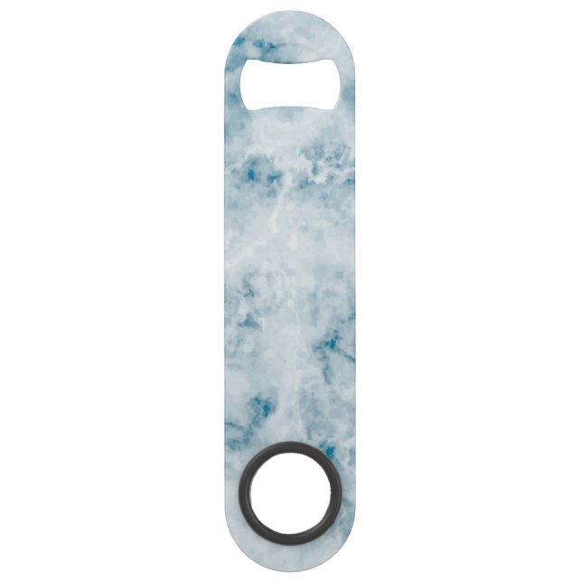 Marble Blue Texture Background Bar Key (Front)