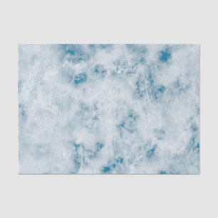 Marble Blue Texture Background Tissue Paper